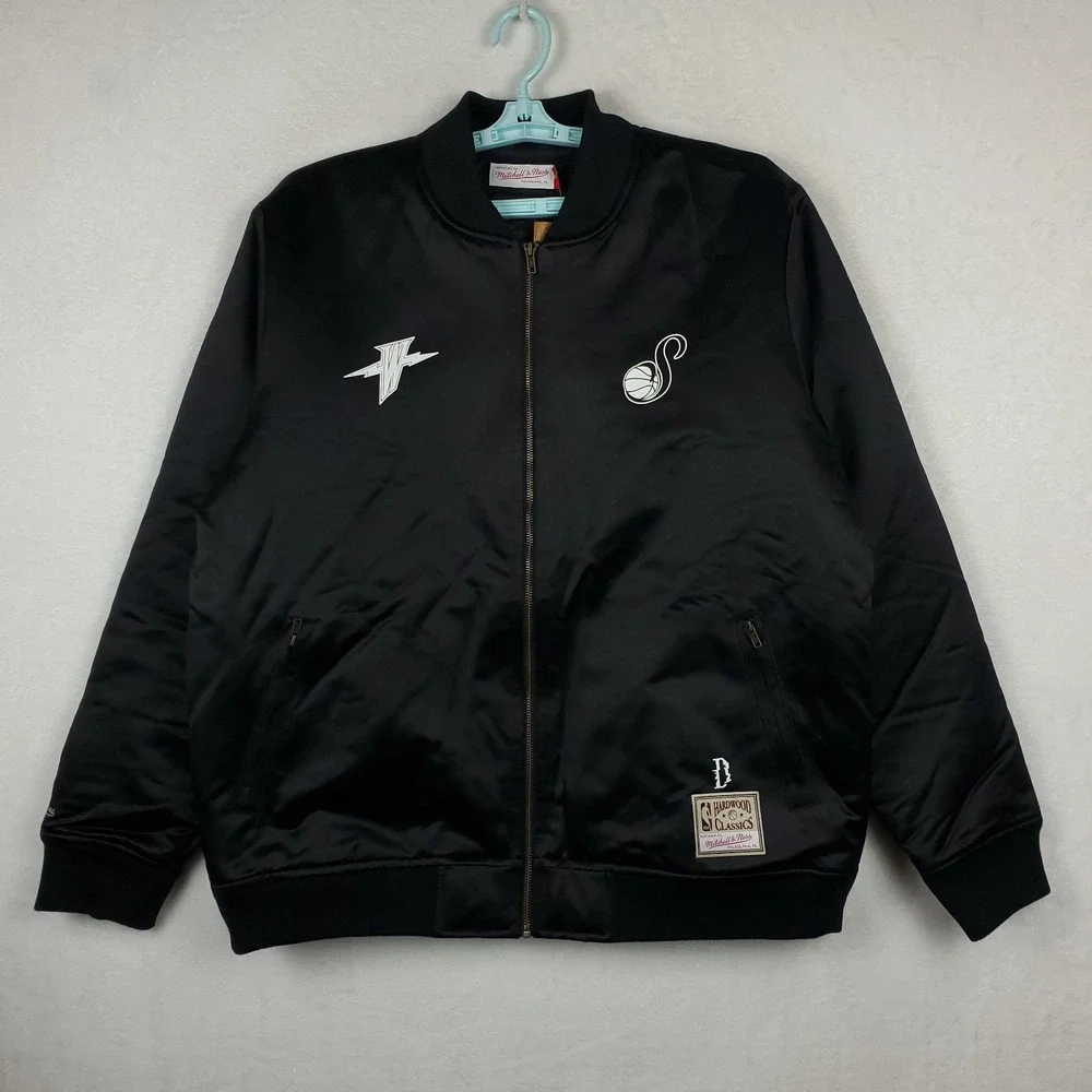 Suga BST GS Warriors Mitchell & Ness NBA XL XLarge Jacket‎ Agust D Collab NWT